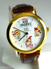 “Rice Krispies” SNAP ,CRACKLE AND POP MENS/KIDS CHARACTER WATCH,BOX 135