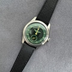 MERKUR Men Automatic Watch 38mm Jumping Hour Mechanical Wristwatch Sapphire ST17
