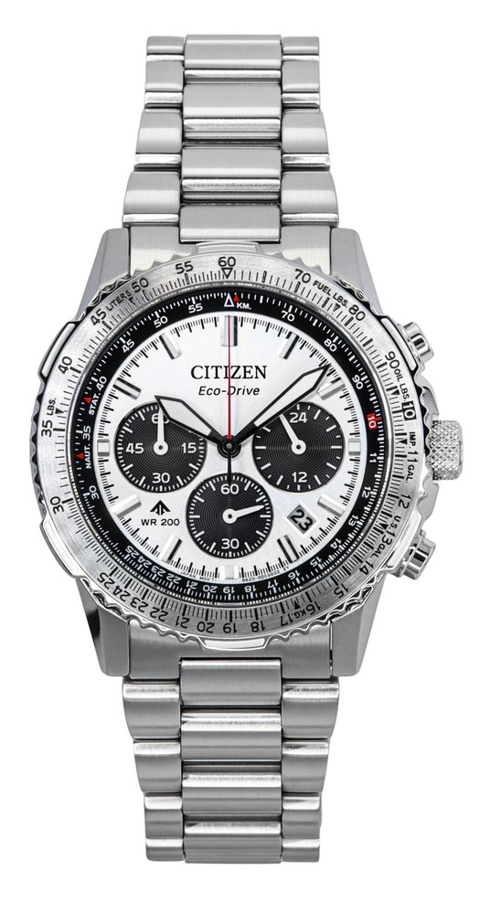 Citizen Promaster Navihawk Chronograph White Dial Diver’s CA4660-61A Mens Watch