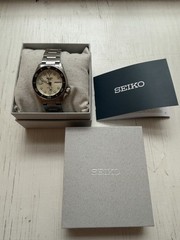 Seiko 5 Sports SKX Midi SRPK31K1 38mm Automatic Cream Dial — Lightly Worn