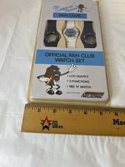 1987 NEW California Raisins Fan Club LCD Watch Set Mix N Match Nelsonic