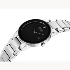 Citizen AU1060-51E Men’s Eco-Drive Watch Black Dial Stainless Steel Bracelet
