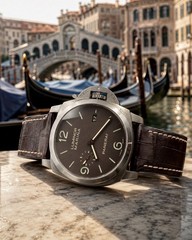 Panerai Luminor PAM351 3 Days Tobacco Chocolate Dial Titanium PAM00351