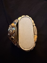 Invicta Men’s Quartz Reserve Bolt Zeus Two-Tone Gold Dial Chrono Date 52mm