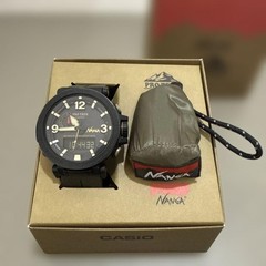 Casio Pro Trek PRW-6630NA-1A3JR NANGA Watch Eco Bag Incl. [Scratch on Glass]