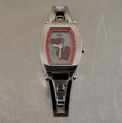 RELIC Watch Women’s Vintage Analog Quartz Digital Hearts Animation 4.75 in 20 mm