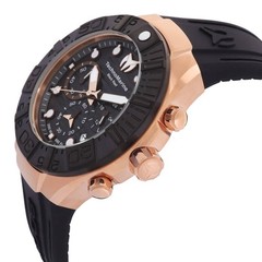 Technomarine Reef Black Chronograph GMT Quartz Black Dial Men’s Watch TM-523011