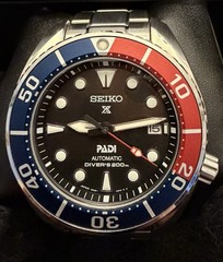 Seiko Prospex SBDC121 (aka SPB181) PADI Sumo Pepsi JDM Import Diver