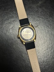 Vintage Women’s Timex Mechanical Wind Watch New Leather Strap Running
