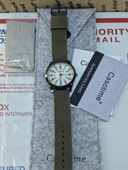 Casotime Tactical Military Watch for Men Field-Tested Analog “Black-Green”