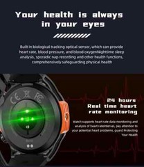 Multifunctional Smartwatch, Bluetooth Call, Compass, Sports Fitness Tracker