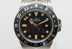 2018 Davosa GMT 1023-505 Men’s 40mm Stainless Steel Swiss Quartz Wristwatch