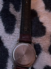 Lorus Disney Minnie Mouse Women’s Quartz Analog Watch Brown Leather Strap