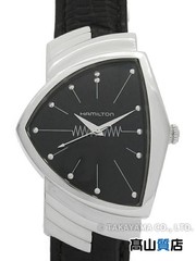 HAMILTON H24411232 Stainless Steel Black Quartz Men’s Watch