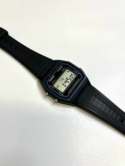 CASIO Watch Standard F-84W-1QJH Black Simple designed Watch NEW
