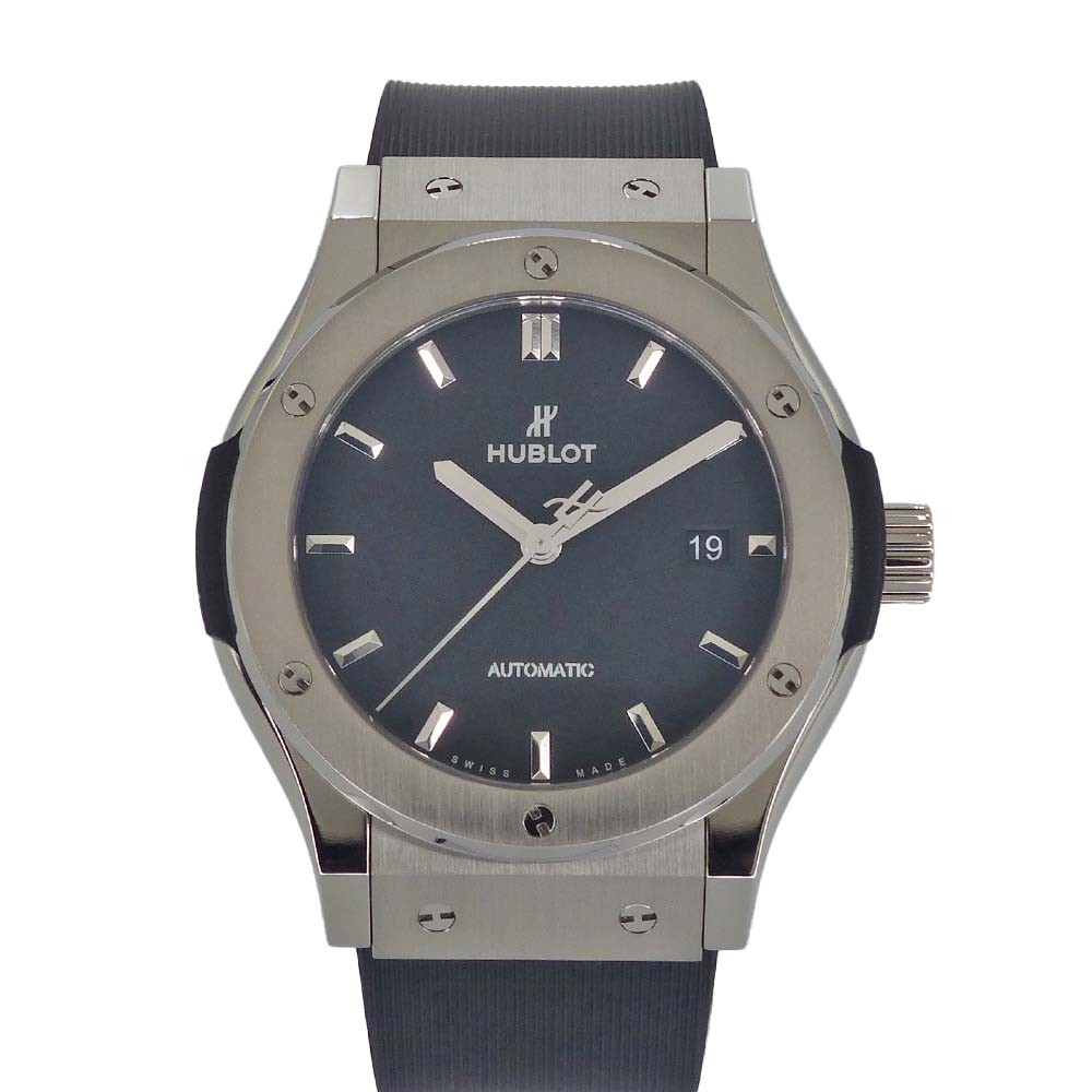 Hublot Classic Fusion 542.NX.1171.RX Rubber Diamond 42.0mm with Box #KNW2595