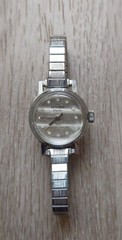 Kronatron Electra 360 Silver Tone Womens Steel Bracelet Wrist Watch AS IS