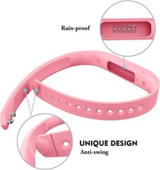Compatible Flex 2 Band, Replacement for Small, B20-3 Pack-Teal/Pink/White