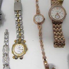 Vintage & Modern Wrist Watch Lot of 29 Armitron Indiglo Apple Watch Fossil 3 lbs