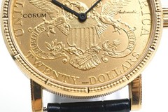 Corum US Double Eagle Twenty Dollars $20 Gold Coin 1904 Automatic Watch