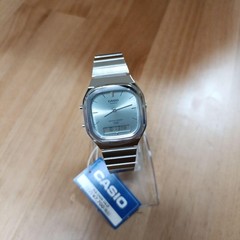 CASIO Analog-Digital Watch AQ-230A-7A Light Green Stainless Steel New