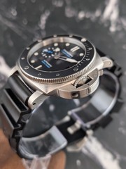 2022 Panerai Submersible 42mm Men’s Black Automatic Watch PAM00683 Complete Set