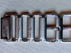 New Boxed Womens Moschino Cheap And Chic Watch Silver Tone Bracelet Stunning