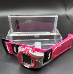 Ladies/ KIds WobL 8-Alarm Vibrating Reminder Digital Watch- Pink-New w Box!