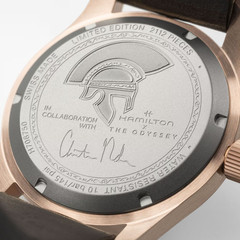 Hamilton X The Odyssey Limited Edition automatic khaki watch H70675530 Sold out