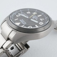 Citizen Promaster PMD56-2952 Eco-drive Titanium Radio Control WR 20 Bar Black