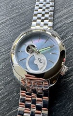 WELL PRESERVED ANDROID AUTOMATIC MOB MEN WATCH MADE IN U.S.A JUMBO CASE