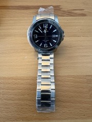 Casio Men’s Wrist Watch Model 5058 Water-Resistant 5-Bar, Stainless Steel Back