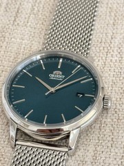 Orient Maestro Automatic Watch Green Dial Basic Date AC0E06E Made in Japan