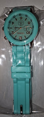 Lot of 5 Womens Watches Black White Blue Yellow Light Blue Jelly/Rubber Bands #8