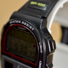 NOS Casio BP-100 1991 Blood Pressure Monitor Digital Wrist Watch 900 Japan Boxed