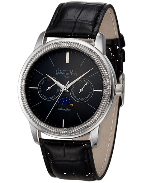 Valentino Rudy Men’s Leather VR5513A-BKBK watch