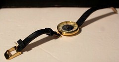The Bradford Exchange “Forever In Blue” Denim Ladies Watch
