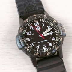 LUMINOX LEATHERBACK SEA TURTLE 0320 WATCH Glow Paint Degradation