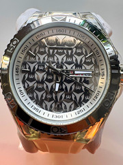 TechnoMarine Uni Cruise Men’s Quartz Day/Date 46mm 100m White/Black Rubber Box