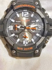 Casio MCW100H-1AV, Men’s Chronograph Watch, 100 Meter WR, Black Resin, Date, NEW