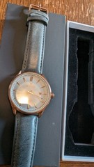 Vincero Chrono S Bronze, White Face, Gray Band