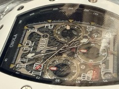 ONOLA Quartz Watch (Richard Mille Skeleton Style) 50m Chronograph chrono