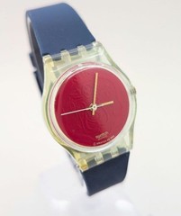 Swatch Cord On Bleu LG114 Analog Watch