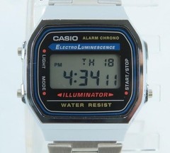 Casio A168WA Watch Japan Tasted Work ZY