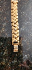 VTG Elgin Women’s Wristwatch Gold Tone Quartz Dress Watch Not Tested