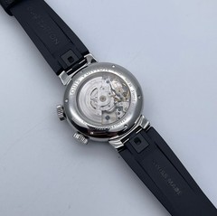 Louis Vuitton Tambour Reveil GMT Alarm Date Automatic Brown Dial Steel – Q1151 –