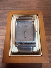 Kenneth Cole NY Men’s Sliver Rectangle Watch W/ Date Display Needs New Battery