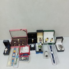 Job Lot 15 Boxed Quartz Watches Swatch Reebok Mixed Brands Untested Bundle