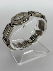 34mm Silver Tone Apple/School/Teacher Theme Quartz Watch w/Bracelet & Battery