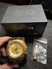 Star Wars C-3PO Men Invicta Model 26525 #120/1977